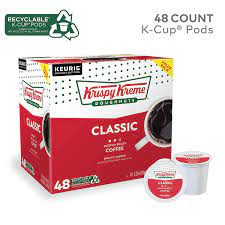 Indulge your taste buds with this exciting collection of our favorite flavored coffee varieties. Buy Krispy Kreme Classic Single Serve Keurig K Cup Pods Medium Roast Coffee 0 33 Ounce Pack Of 48 Online In Vietnam B07y2j73b2