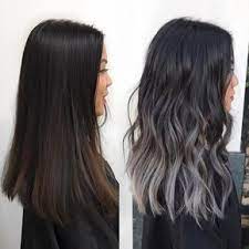 Ash Grey Liliac Color Balayage Kycolor On Instagram Grey Ombre Hair Hair Styles Hair Color Dark