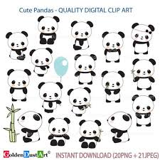 Cute Panda Clip Art Panda Clip Art Panda Clipart Cute Panda Clipart Kawaii Panda Kawaii Clipart Pnd02 Kawaii Dessin Et Gribouille