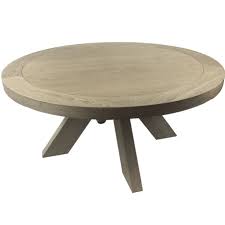 Foluban industrial coffee table with shelf, wood and metal rustic cocktail table for living room, oak. Round French Oak Wood Coffee Table Temple Webster