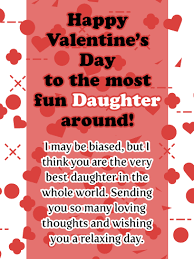 See happy valentines day stock video clips. Paper Planes Of Love Happy Valentine S Day Card For Daughter Birthday Greeting Cards By Davia