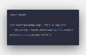 How To Convert Image To Base64 String In Python