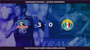 Best football predictions for today, odds comparison and team statistics for this daily football match are presented bellow. En Vivo Colo Colo Vs Audax Italiano Youtube