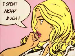 Creativework I Spent How Much By Alan Delon Print Shop Online At Bluethumb Vintage Pop Art Pop Art Comic Pop Art