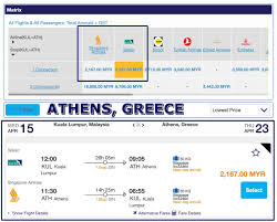 Flexible on when you visit? Fly Athens Greece Rm 2167 By Singapore Airlines Silk Air Scoot