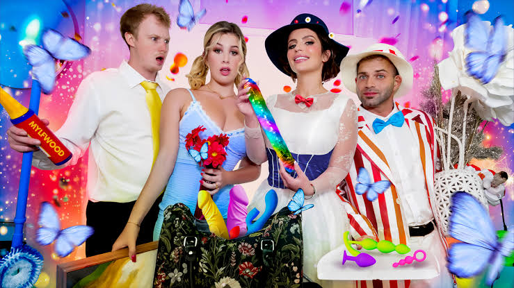 [Mylfwood] Alexa Payne & Ashley Alexander – Merry Pussy Poppin