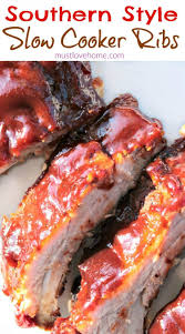 Southern Style Slow Cooker Ribs