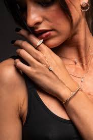 Helena Joy Amanda Shine Hand Chain Rose gold Hand Chain (BDMAMSHINE...