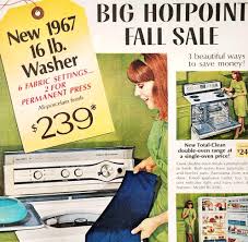 Image result for Yellow 1967 Hotpoint