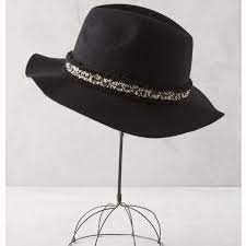 Anthropologie Black Hat Nwt Anthropologie Accessories Rancher Hat Fashion Buy