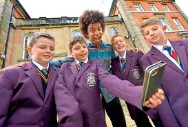 Current senses date from the early 17th century. Blue Peter Presenter Visits Haberdashers Adams The Haberdashers Company