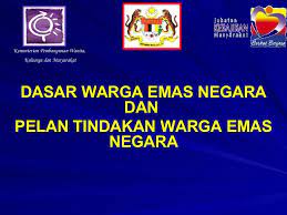 Dasar warga tua kebangsaan vi. Taklimat Dwen Ptwen Kpm