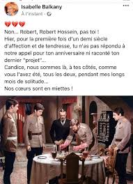 Isabelle balkany avait tenté de mettre fin à ses jours en mai 2019. Isabelle Balkany On Twitter Non Non Robert Roberthossein Pas Toi Roberthossein