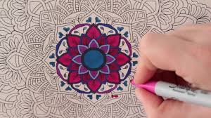 With the highest positive reviews on play store, a few hundred pages of mandala designs are what you will need to meditate and relax. Stop Motion Mandala Coloring Book Meditative Garden Mandala Youtube