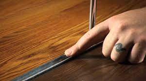 How To Install T Molding In Laminate Flooring Working On Flooring Youtube