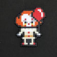 If You Come With Me You Ll Float Too Geek Mob On Instagram You Ll Float Too Pennywise It Itacoisa Terror Movie Scary Easy Perler Beads Ideas Pearl Beads Pattern Diy Perler Beads