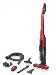 Bosch BCH86PET1 upright battery vacuum cleaner, red