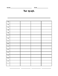 Blank Bar Graph Template Printable