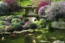 Korean Garden House And Koi Pond Gardenpuzzle Online Garden Planning Tool Japanese Garden Koi Pond Garden Planning Tool