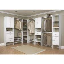 Closet organizers for any room. Closetmaid Selectives 48 In W 113 In W White Wood Closet System 7032 The Home Depot In 2021 Home Depot Closet Organizer Custom Closet Organization Closet Planning