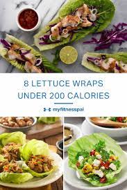 8 Lettuce Wraps Under 200 Calories Myfitnesspal Cheap Healthy Lunch Healthy Healthy Recipes