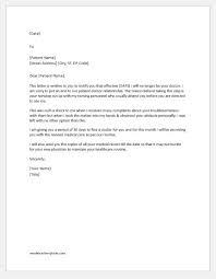Annual leave request letter is a formal letter you write to your employer, requesting for a statutory annual leave from work. Letter To Remove Patient From Practice Word Excel Templates