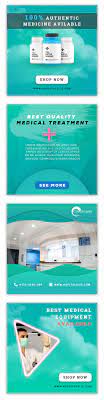 Images were used in posts, but not often, and header images either didn't exist yet or weren't popular. Social Media Banner For Medical Purpose On Behance