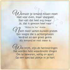 Wanneer Je Iemand Missen Moet Gedichten Teksten Troostende Woorden