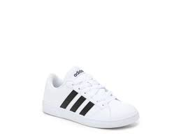Adidas Shoes For Kids Black And White Men S Boys Baseline Toddler Youth Sneaker White Black White Black Adidas Baseline Adidas Kids Shoes Adidas White Shoes