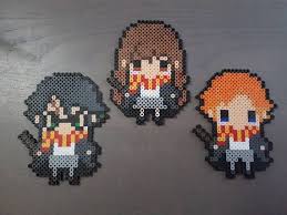 Harry Potter Perler Bead Sprites Harry Potter Perler Beads Hama Beads Disney Bead Sprite