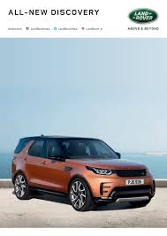 New Range Rover Discovery Spec Sheet 2 For Motoroids