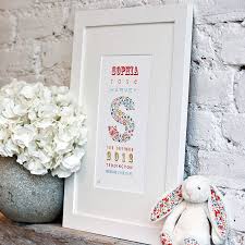 Try our dedicated shopping experience. Personalised Birth Date Print Gift By Little Ragsmith Notonthehighstreet Com