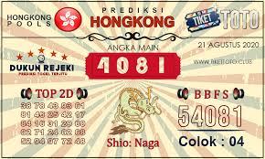 Prediksi Togel Hongkong Tikettoto 21 Agustus 2020