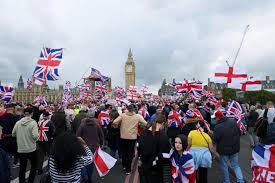 Keir Starmer has responded to yesterday's far right demonstration in London  by insisting that the country will never surrender the flag to 'those that  use it as a symbol of violence, fear