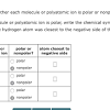 Ch4 is nonpolar because all of the nonpolar covalent bonds are spaced within a tetrahedral structure around the molecule. 1