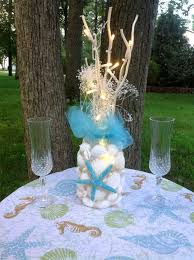 Beach Wedding Decoration Sea Shell Wedding By Beachbridalbouquet 40 00 Seashell Wedding Beach Wedding Decorations Beach Wedding Turquoise