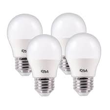 Ligthing 60w Equivalent Led Globe Decorative Light Bulbs Round Daylight 4000k Vanity Light Bulb E26 Medium Screw Base No Dimmable Led Lamps Lights For Ceiling Fan Bathroom Bedroom 4 Packs Walmart Com