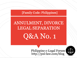 Therefore, before you are considered legally separated from your spouse, you'll need to follow the steps below to understand how this process works in california. Annulment Divorce And Legal Separation In The Philippines Questions And Answers Philippine E Legal Forum