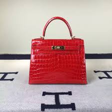 Ferrari declined to give details. Fashion Hermes Ferrari Red Crocodile Shiny Leather Sellier Kelly Bag28cm