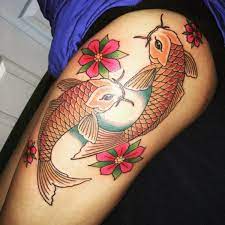 Koi fish tattoos are often inked with other oriental themed motifs. 125 Koi Fish Tattoos With Meaning Ranked By Popularity Wild Tattoo Art