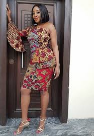 I thank god 4 u. Wedding Guest Inspo 10 Times Ini Edo Served Hot Sauce In Dashing Ankara Prints Iludio