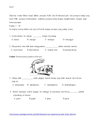 Soalan sejarah tahun 5 (peperiksaan pertengahan tahun). Kertas Soalan Bahasa Melayu Pemahaman Tahun 5 Kssr