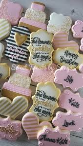 50th Birthday Cookie Cake Ideas Sparkle Birthday Cookies Happy Birthday Cookie Birthday Cookies Cookie Cake Birthday