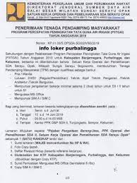 Demikianlah berita lowongan kerja purbalingga terbaru untuk bulan ini yang dapat kami sampaikan untuk sobat pengunjung setia www.gingsul.com, website info lowongan kerja terbaru dan terkini. Lowongan Kerja Kementrian Pekerjaan Umum Dan Perumahan Rakyat Kabupaten Banjarnegara Purbalingga Dan Kebumen Info Loker Purbalingga