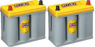 When was the last time you thought about your car's battery? Optima Batteries 8071 167 D51 And 8073 167 D51r Yellowtop Dual Purpose Batteries