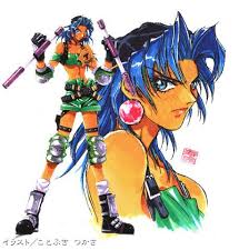 Tracy Battle Arena Toshinden 2 Character Art Character Design Manga Art