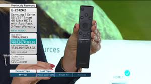 Samsung 55 7 Series Uhd 4k Smart Led Tv W App Pack 2 Year Warranty On Qvc Youtube