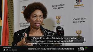 1 keynote address by the minister of basic education, mrs angie motshekga, mp strategic direction in the basic education sector today, we are gathered here to announce the 2018 national senior certificate (nsc) examination results. Minister Angie Motshekga Briefs Media On State Of Readiness For Schools In 2021 Youtube