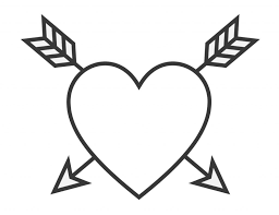 Easy Heart Coloring Pages For Kids Stripe Patterns Heart Coloring Pages Coloring Pages For Kids Free Printable Coloring Sheets