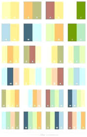 Color Combination Chart Ivory Colour Paint Color Combination